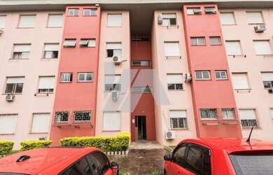 Imagem: O apartamento possui 1 Dormitório, 1 Banheiro, 1 Vaga na garagem