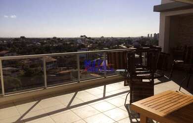 Imagem: O apartamento possui 1 Dormitório, 1 Banheiro, 1 Vaga na garagem