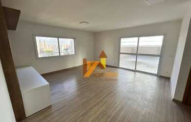 Imagem: O apartamento na cobertura possui 3 Dormitórios, 4 Banheiros