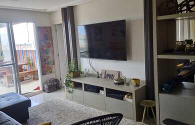 Imagem: O apartamento na cobertura possui 3 Dormitórios, 3 Banheiros