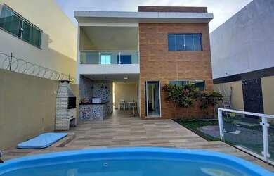 Imagem: A casa em condomínio possui 4 Dormitórios, 5 Banheiros, 1