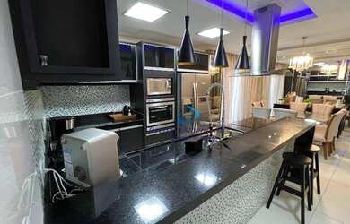 Imagem 2: Casa Cond Villagio do Engenho 4 suítes Salas Gourmet Piscina 6 vagas...