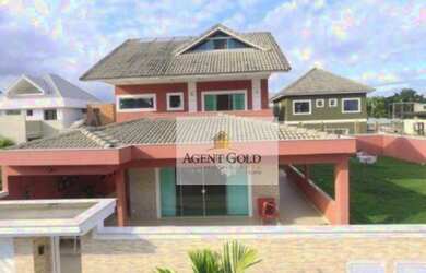 Imagem: A casa em condomínio à venda possui 5 Dormitórios, 5 Banheiros