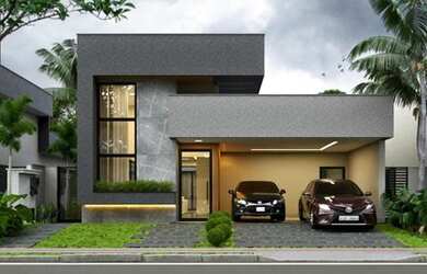 Imagem: A casa em condomínio possui 3 Dormitórios, 4 Banheiros, 4