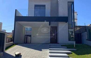 Imagem: A casa em condomínio possui 3 Dormitórios, 5 Banheiros, 4