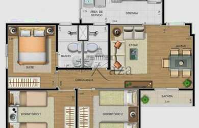 Imagem 8: Apartamento - Parque Residencial Flamboyant - Residencial Vista Flamboyant...