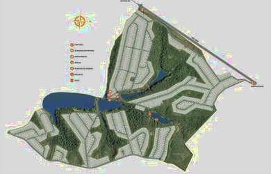 Imagem 6: Lotes de 1000 metros no mais glamoroso condomínio da região metropolitana