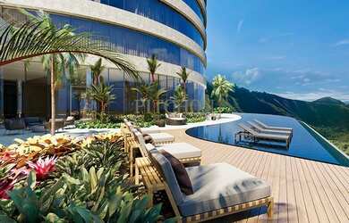 Imagem: O apartamento possui 4 Dormitórios, 4 Banheiros, 5 Vagas na