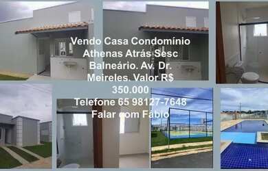 Imagem: A casa em condomínio possui 2 Dormitórios, 2 Banheiros, 2