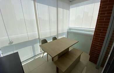 Imagem 8: Apartamento mobiliado para locação, andar alto, vista livre, vista ma....