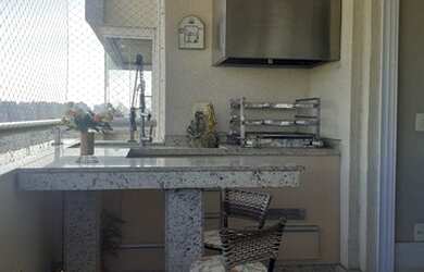 Imagem: O apartamento possui 4 Dormitórios, 4 Banheiros, 4 Vagas na