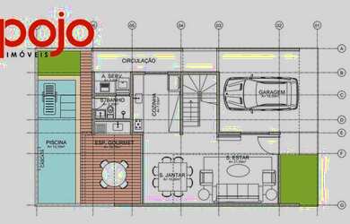 Imagem 9: Condomínio Ville França- Projeto Primoroso com de 2 pavimentos com mezanino