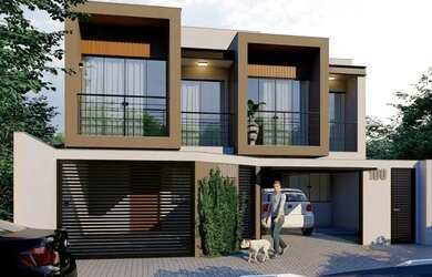 Imagem: A casa possui 3 Dormitórios, 4 Banheiros, 1 Vaga na garagem