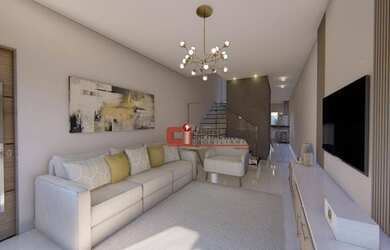 Imagem: A casa possui 2 Dormitórios, 3 Banheiros, 2 Vagas na garagem