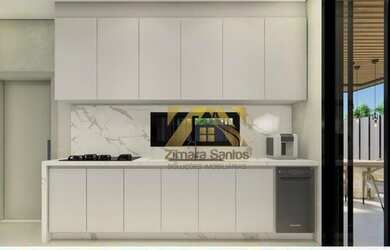 Imagem: A casa em condomínio possui 3 Dormitórios, 5 Banheiros, 197m²