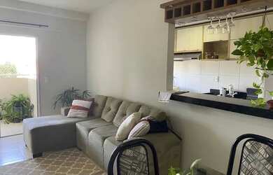 Imagem: O apartamento possui 2 Dormitórios, 2 Banheiros, 1 Vaga na