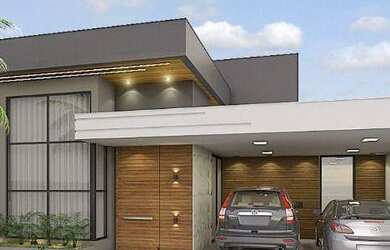 Imagem: A casa em condomínio possui 4 Dormitórios, 5 Banheiros, 4