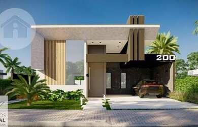 Imagem: A casa em condomínio possui 2 Dormitórios, 3 Banheiros, 4