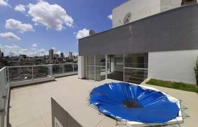 Imagem: O apartamento na cobertura possui 4 Dormitórios, 5 Banheiros