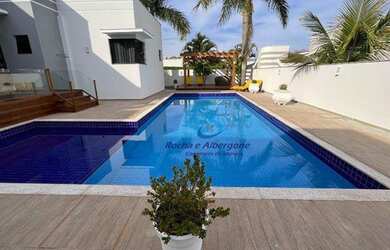 Imagem 1: Casa Cond Villagio do Engenho 4 suítes Salas Gourmet Piscina 6 vagas...