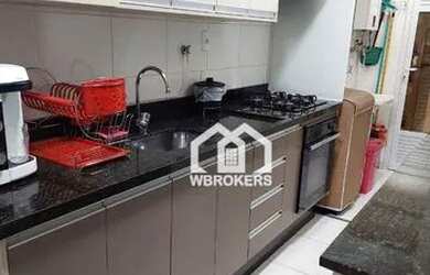 Imagem: O apartamento possui 2 Dormitórios, 2 Banheiros, 2 Vagas na