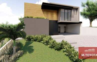 Imagem: A casa em condomínio possui 4 Dormitórios, 5 Banheiros, 4