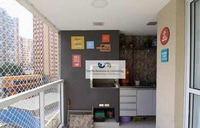 Imagem: O apartamento possui 3 Dormitórios, 2 Banheiros, 2 Vagas na