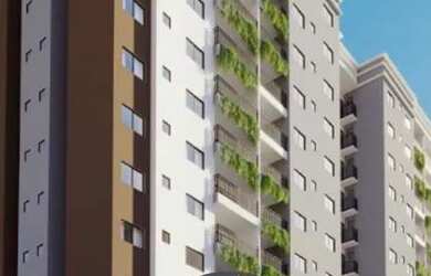 Imagem: O apartamento possui 2 Dormitórios, 1 Banheiro, 1 Vaga na garagem