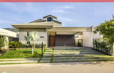 Imagem: A casa em condomínio possui 3 Dormitórios, 5 Banheiros, 4