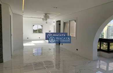 Imagem: O apartamento na cobertura possui 3 Dormitórios, 5 Banheiros