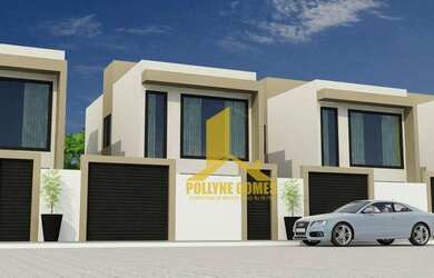 Imagem: A casa possui 2 Dormitórios, 2 Banheiros, 2 Vagas na garagem