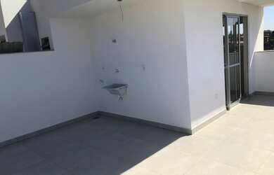 Imagem: O apartamento na cobertura possui 2 Dormitórios, 2 Banheiros