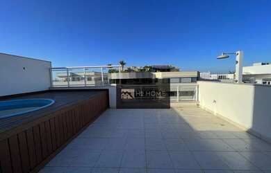 Imagem: O apartamento na cobertura possui 5 Dormitórios, 3 Banheiros