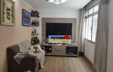 Imagem: O apartamento possui 1 Dormitório, 1 Banheiro, 1 Vaga na garagem