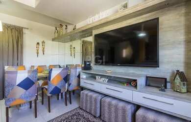 Imagem: A casa em condomínio possui 3 Dormitórios, 3 Banheiros, 2