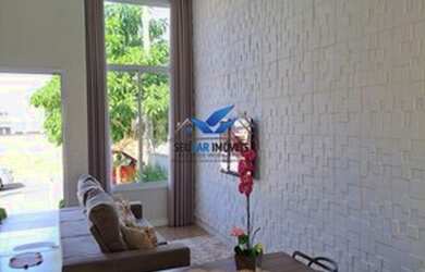 Imagem: A casa em condomínio possui 3 Dormitórios, 2 Banheiros, 4