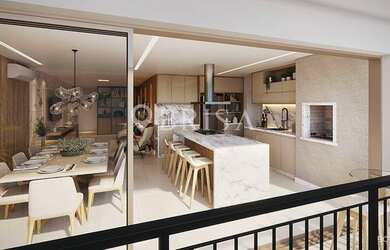 Imagem: O apartamento possui 3 Dormitórios, 4 Banheiros, 2 Vagas na