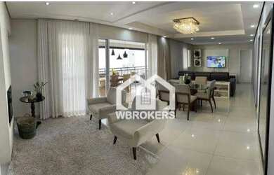 Imagem: O apartamento possui 3 Dormitórios, 5 Banheiros, 3 Vagas na