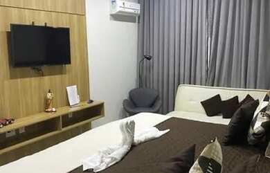 Imagem: O apartamento possui 1 Dormitório, 1 Banheiro, 1 Vaga na garagem