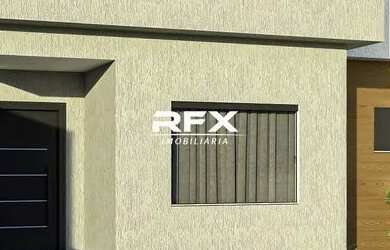 Imagem: A casa possui 3 Dormitórios, 1 Banheiro, 2 Vagas na garagem