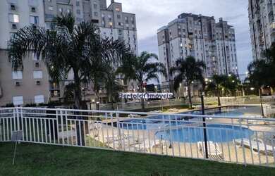 Imagem: O apartamento na cobertura possui 3 Dormitórios, 2 Banheiros