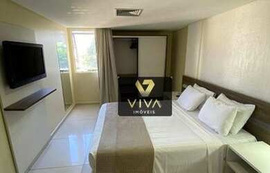 Imagem: O studio possui 1 Dormitório, 1 Banheiro e 41m² de Área e