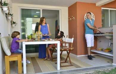 Imagem 6: Apartamento com 3 dormitórios à venda, 76 m² por R$ 545.000 - Porto das Dunas - Aquiraz/CE