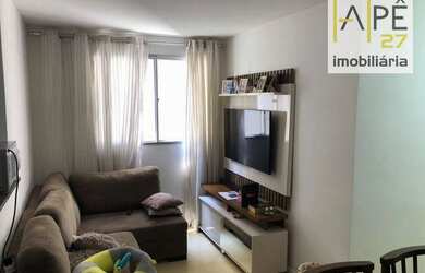 Imagem: O apartamento possui 2 Dormitórios, 1 Banheiro, 1 Vaga na garagem