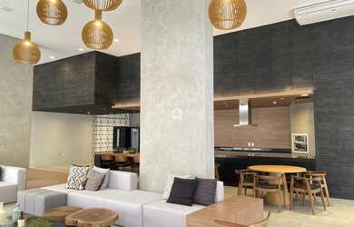 Imagem: O apartamento possui 2 Dormitórios, 1 Banheiro, 1 Vaga na garagem