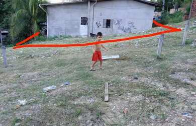 Imagem: O terreno está localizado em Flores, Manaus à venda por R$27.000