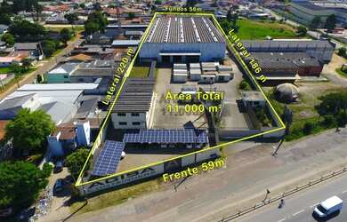 Imagem: O depósito possui 5 Vagas na garagem e 4526m² de Área e está