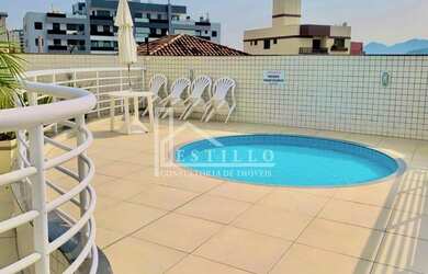 Imagem: O apartamento na cobertura possui 3 Dormitórios, 4 Banheiros