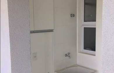 Imagem: O apartamento possui 1 Dormitório, 2 Banheiros, 2 Vagas na