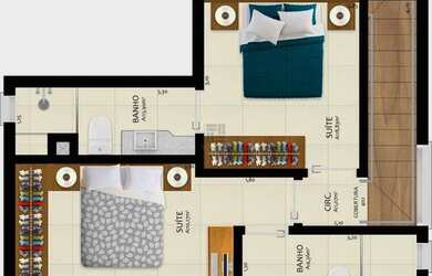 Imagem 13: SANTA MARIA - Apartamento Padrão - Nossa Senhora Medianeira